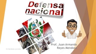 Prof. Juan Armando
Reyes MendozaProf. Reyes Mendoza, Juan Armando
 