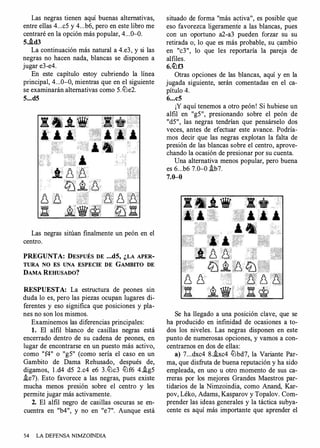 Defensa nimzoindia john emms, la casa del ajedrez | PDF