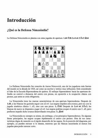 Defensa nimzoindia john emms, la casa del ajedrez | PDF