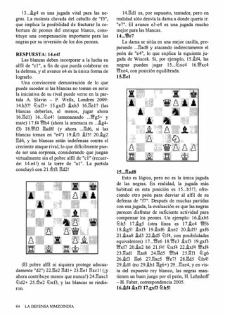 Defensa nimzoindia john emms, la casa del ajedrez | PDF
