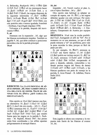Defensa nimzoindia john emms, la casa del ajedrez | PDF