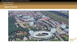 Resource Mapping Optimization for Distributed Cloud Services
Replication Management
Motivating Examples
Sport Event
 