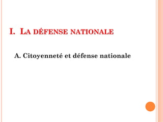 Defense Et Paix