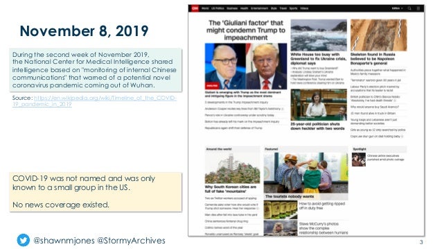 Improving Collection Understanding For Web Archives With Storytelling: Shining Light Into Dark and Stormy Archives - PhD Defense Slide 3