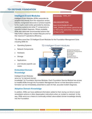 Defense Foundation Product Brief | PDF | Internet | Computing