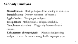 Defense mechanism of the body and the Lympathic system | PDF