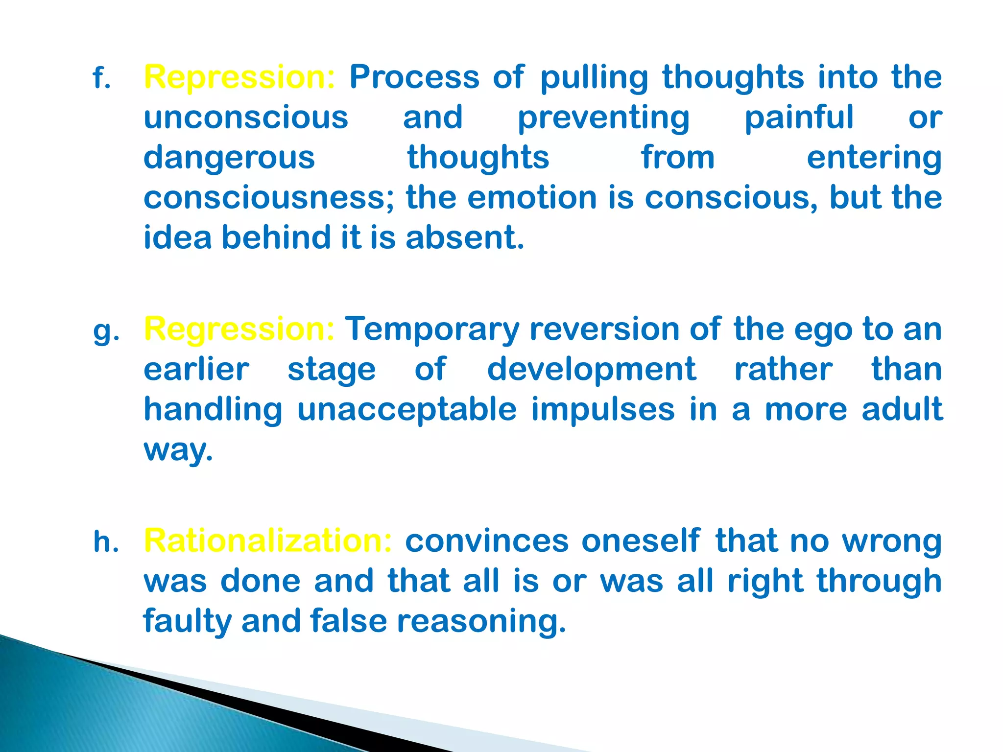 Defense mechanisms | PPTX