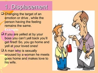 Defense mechanisms | PPT
