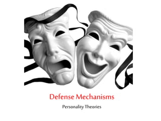 DefenseMechanisms
Personality Theories
 