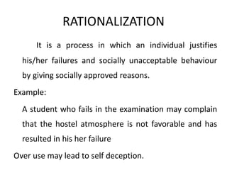 Rationalization Examples defense mechanisms .pptx