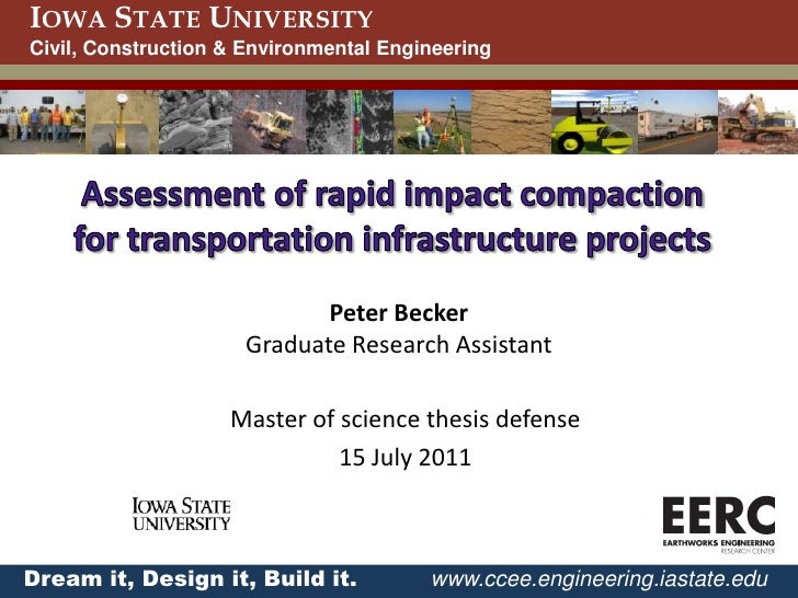 Master thesis oral defence