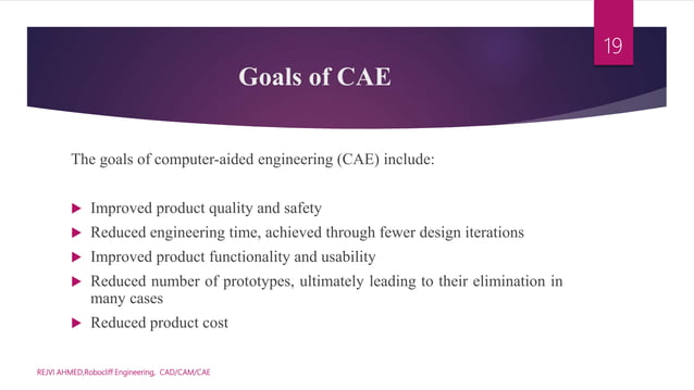 CAD CAM CAE | PPTX