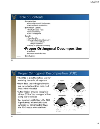 Converging Shock Wave Induced Interfacial Mixing