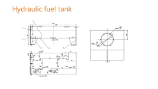 Hydraulic fuel tank
 