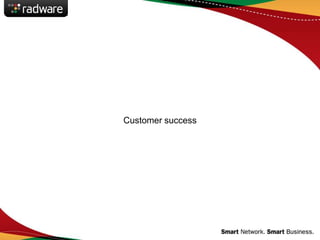 Customer success
 