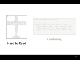 Hard to Read


               17
 