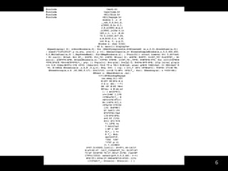 #include                                     <math.h>
#include                                   <sys/time.h>
#include                                   <X11/Xlib.h>
#include                                  <X11/keysym.h>
                                          double L ,o ,P
                                         ,_=dt,T,Z,D=1,d,
                                         s[999],E,h= 8,I,
                                         J,K,w[999],M,m,O
                                        ,n[999],j=33e-3,i=
                                        1E3,r,t, u,v ,W,S=
                                        74.5,l=221,X=7.26,
                                        a,B,A=32.2,c, F,H;
                                        int N,q, C, y,p,U;
                                       Window z; char f[52]
                                    ; GC k; main(){ Display*e=
 XOpenDisplay( 0); z=RootWindow(e,0); for (XSetForeground(e,k=XCreateGC (e,z,0,0),BlackPixel(e,0))
; scanf("%lf%lf%lf",y +n,w+y, y+s)+1; y ++); XSelectInput(e,z= XCreateSimpleWindow(e,z,0,0,400,400,
0,0,WhitePixel(e,0) ),KeyPressMask); for(XMapWindow(e,z); ; T=sin(O)){ struct timeval G={ 0,dt*1e6}
; K= cos(j); N=1e4; M+= H*_; Z=D*K; F+=_*P; r=E*K; W=cos( O); m=K*W; H=K*T; O+=D*_*F/ K+d/K*E*_; B=
sin(j); a=B*T*D-E*W; XClearWindow(e,z); t=T*E+ D*B*W; j+=d*_*D-_*F*E; P=W*E*B-T*D; for (o+=(I=D*W+E
*T*B,E*d/K *B+v+B/K*F*D)*_; p<y; ){ T=p[s]+i; E=c-p[w]; D=n[p]-L; K=D*m-B*T-H*E; if(p [n]+w[ p]+p[s
]== 0|K <fabs(W=T*r-I*E +D*P) |fabs(D=t *D+Z *T-a *E)> K)N=1e4; else{ q=W/K *4E2+2e2; C= 2E2+4e2/ K
 *D; N-1E4&& XDrawLine(e ,z,k,N ,U,q,C); N=q; U=C; } ++p; } L+=_* (X*t +P*M+m*l); T=X*X+ l*l+M *M;
  XDrawString(e,z,k ,20,380,f,17); D=v/l*15; i+=(B *l-M*r -X*Z)*_; for(; XPending(e); u *=CS!=N){
                                   XEvent z; XNextEvent(e ,&z);
                                       ++*((N=XLookupKeysym
                                         (&z.xkey,0))-IT?
                                         N-LT? UP-N?& E:&
                                         J:& u: &h); --*(
                                         DN -N? N-DT ?N==
                                         RT?&u: & W:&h:&J
                                          ); } m=15*F/l;
                                          c+=(I=M/ l,l*H
                                          +I*M+a*X)*_; H
                                          =A*r+v*X-F*l+(
                                          E=.1+X*4.9/l,t
                                          =T*m/32-I*T/24
                                           )/S; K=F*M+(
                                           h* 1e4/l-(T+
                                           E*5*T*E)/3e2
                                           )/S-X*d-B*A;
                                           a=2.63 /l*d;
                                           X+=( d*l-T/S
                                            *(.19*E +a
                                            *.64+J/1e3
                                            )-M* v +A*
                                            Z)*_; l +=
                                            K *_; W=d;
                                            sprintf(f,
                                            "%5d %3d"
                                            "%7d",p =l
                                           /1.7,(C=9E3+
                              O*57.3)%0550,(int)i); d+=T*(.45-14/l*
                             X-a*130-J* .14)*_/125e2+F*_*v; P=(T*(47
                             *I-m* 52+E*94 *D-t*.38+u*.21*E) /1e2+W*
                             179*v)/2312; select(p=0,0,0,0,&G); v-=(
                              W*F-T*(.63*m-I*.086+m*E*19-D*25-.11*u
                               )/107e2)*_; D=cos(o); E=sin(o); } }
                                                                                                      6
 