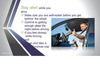 Defensive driving Training For Drivers .pptx