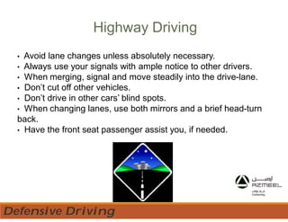 Defensive driving azmeel | PDF