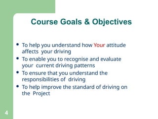 Comprehensive Defensive Driving Course for Traffic Safety Awareness and ...