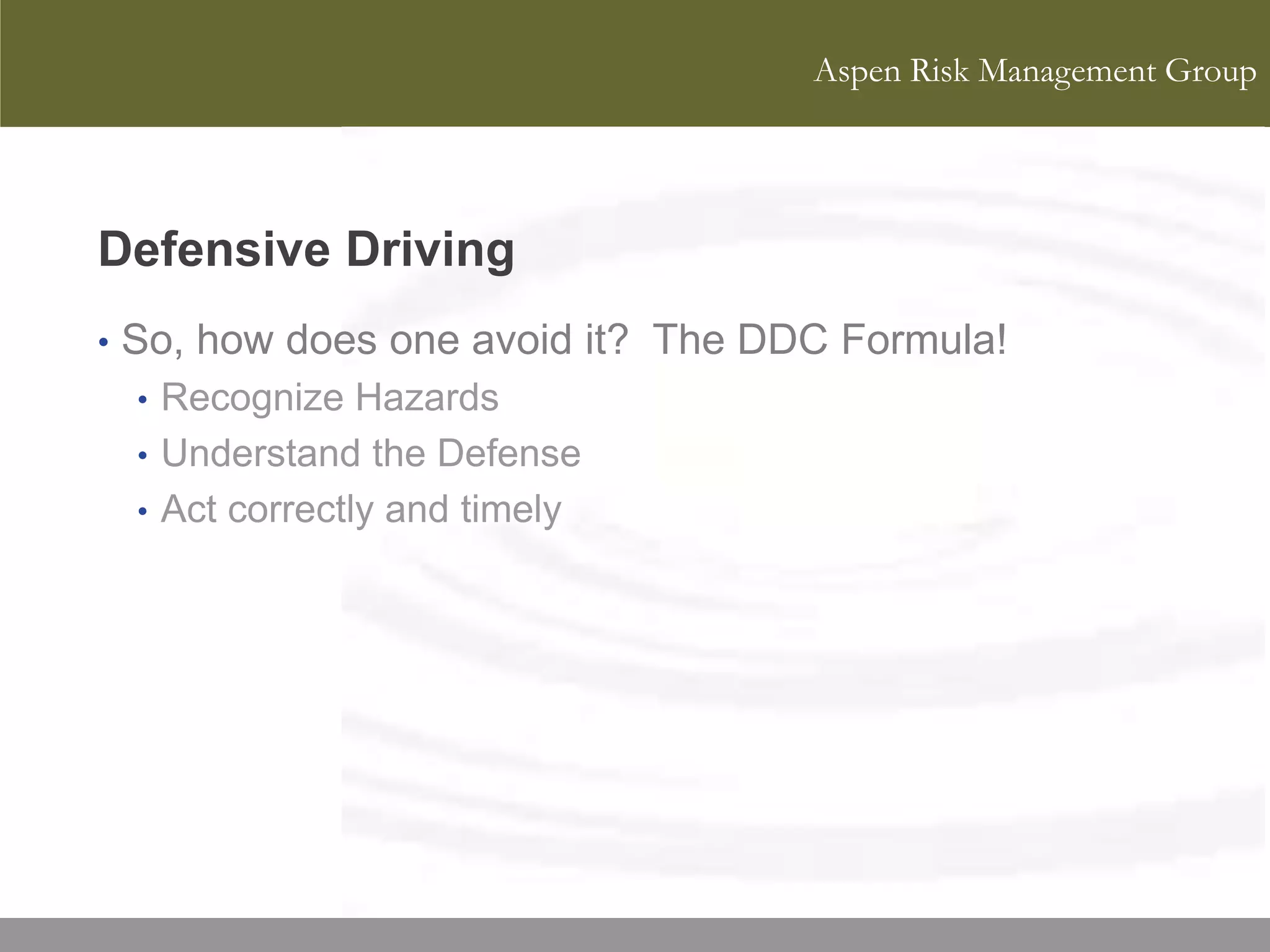 Defensive Driving Presentation-PowerPoint.ppt | Sleep Disorders ...