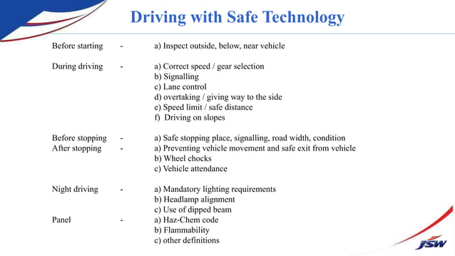 Defensive Driving Training PPT.PPTX | Auto Safety | Automotive
