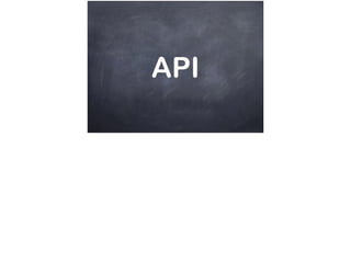 API
 