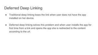 [@NaukriEngineering] Deferred deep linking in iOS | PDF