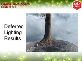 Deferred
Lighting
Results
 