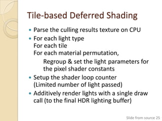 Deferred shading | PPTX