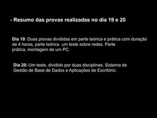 Aplicações de Escritório