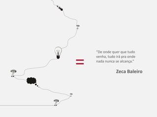“De onde quer que tudo


=   venha, tudo irá pra onde
    nada nunca se alcança.”

                Zeca Baleiro
 
