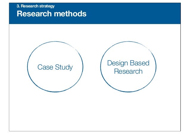 Master thesis research strategy