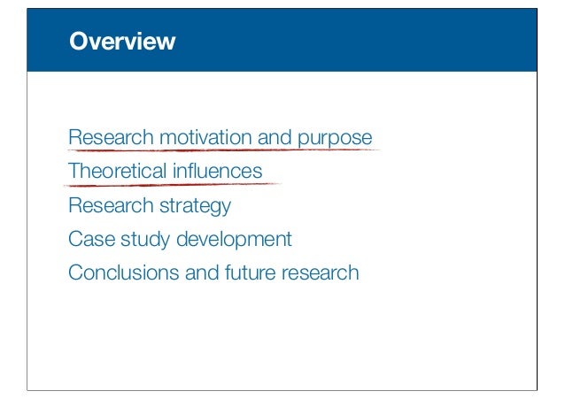Master thesis research strategy