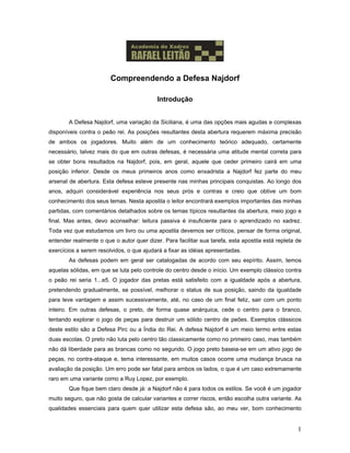 Defesa Siciliana - Estudo de Partidas - livro - livro