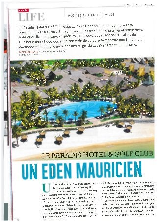 Paradis Hotel & Golf Club, un éden Mauricien - Le Défi LIFE Juillet 2013