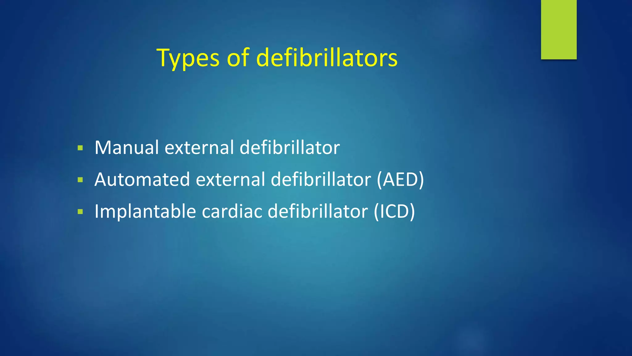 Defibrillator | PPTX