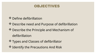 DEFIBRILLATOR.akash pptttttttttttttttttt | PPTX