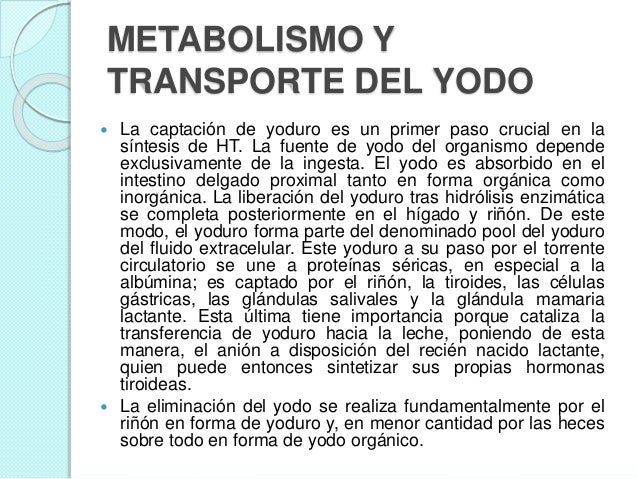 La tintura de yodo sirve para adelgazar