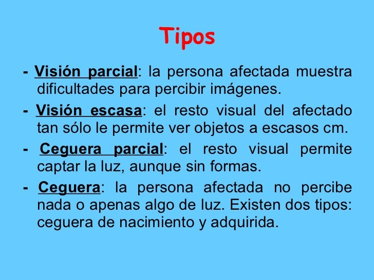 Tipos De Imagenes Sensoriales Visuales | deficiencia visual Tipos De Imagenes Sensoriales Visuales | deficiencia visual