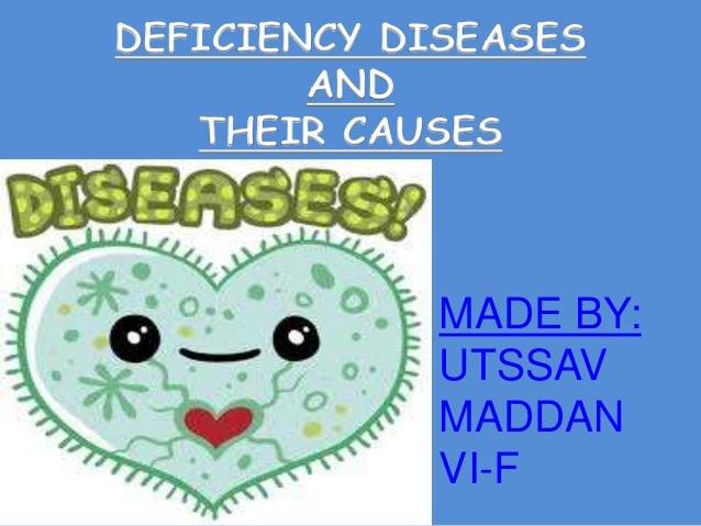 Protein Deficiency Diseases Chart