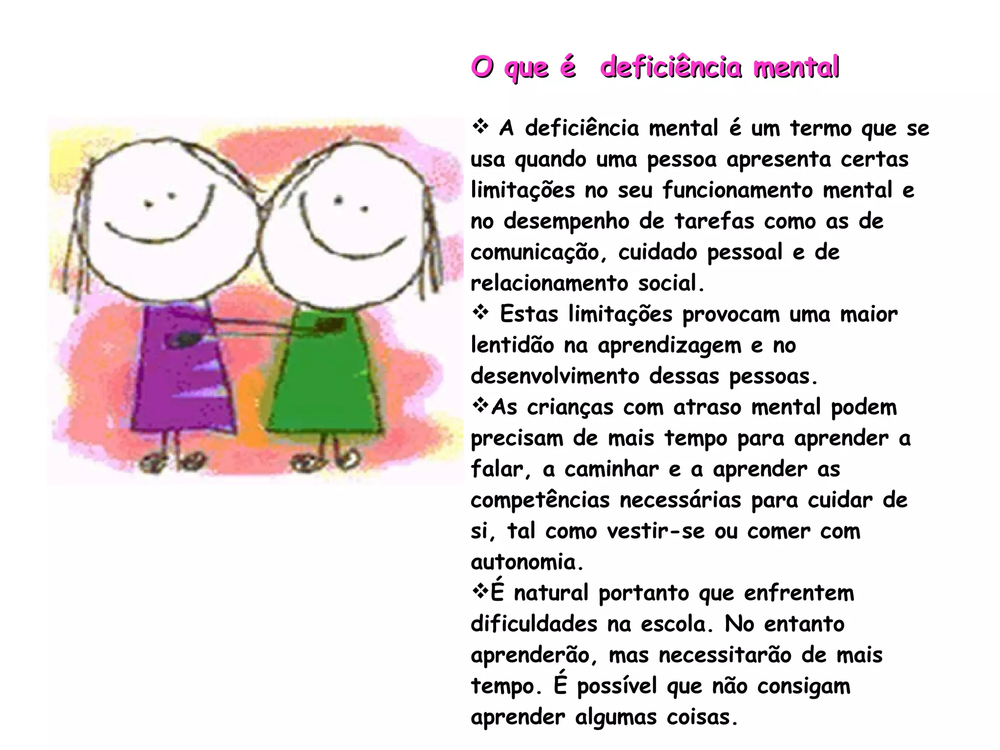 Deficiencia Mental | PPT