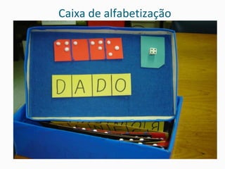 Caixa de alfabetização 