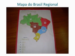 Mapa do Brasil Regional 