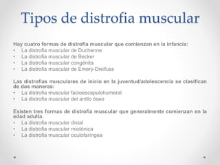 Espina Bifida y Distrofia Muscular | PPTX