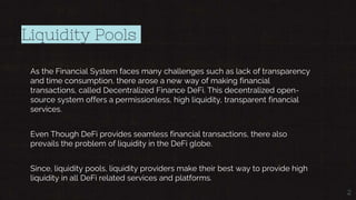 Apa itu Liquidity Pool dalam Ekosistem DeFi?