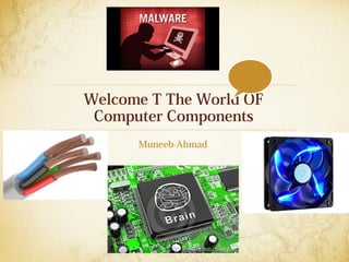 Welcome T The World OF
Computer Components
Muneeb-Ahmad
 