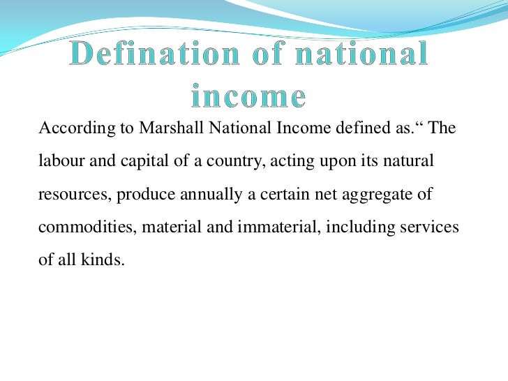 Defination of national