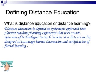 Define distance | PPT