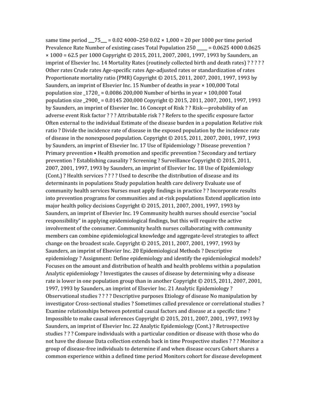 Define epidemiology and identify the epidemiological models pdf